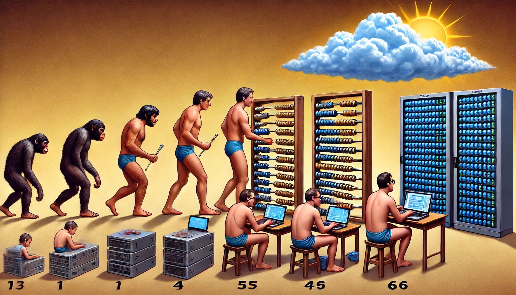 The Stages of Evolution of HPC