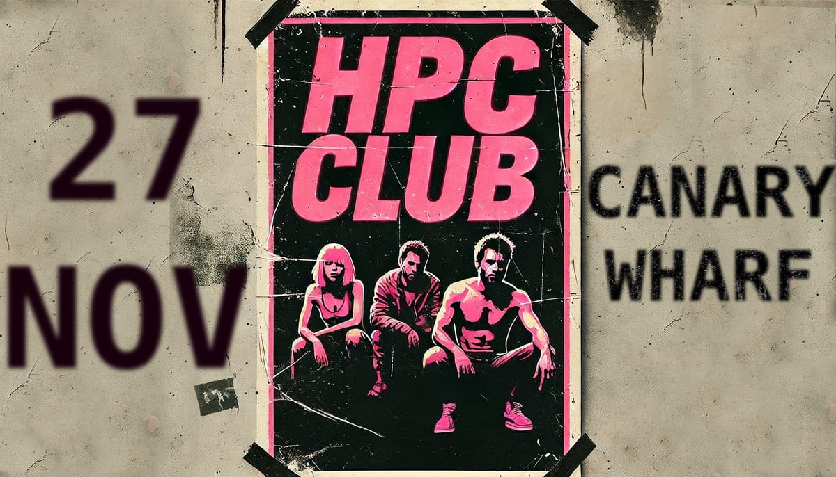 HPC Club – 27 November