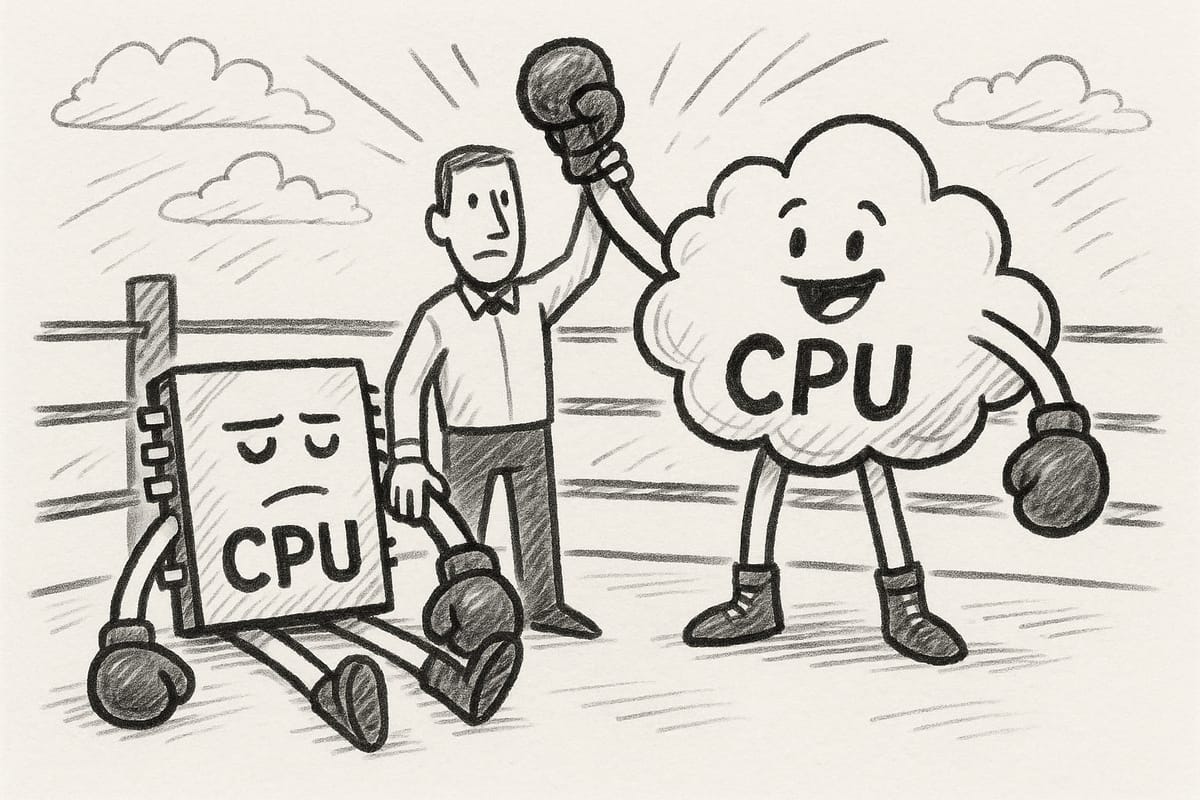 Faster HPC on Bare Metal or in the Cloud?