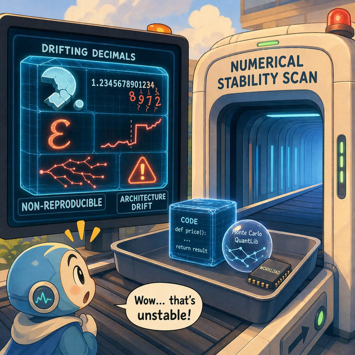 Testing for Numerical Stability and Can AI Help Fix It