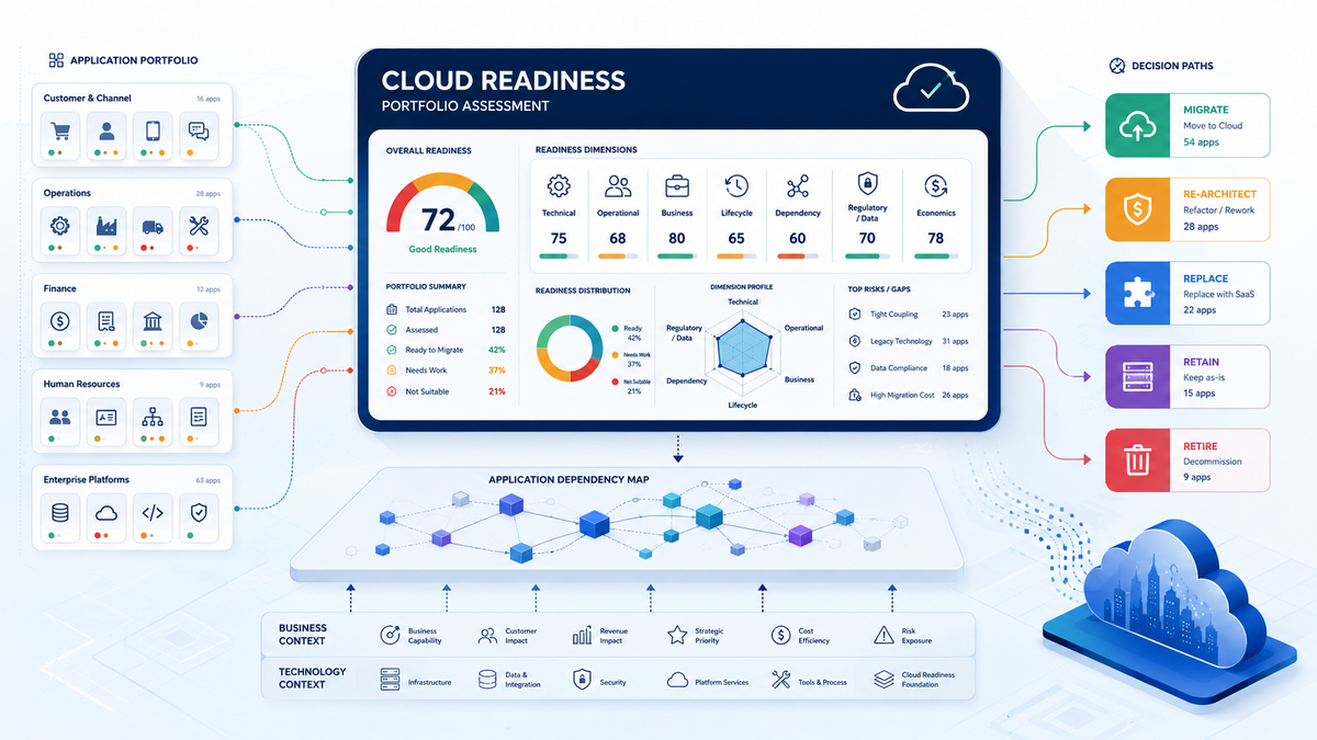Using Waltz to Assess Cloud Readiness Across an Application Portfolio