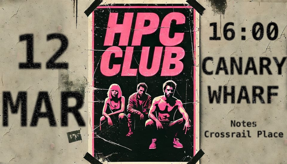 HPC Club – 12 March