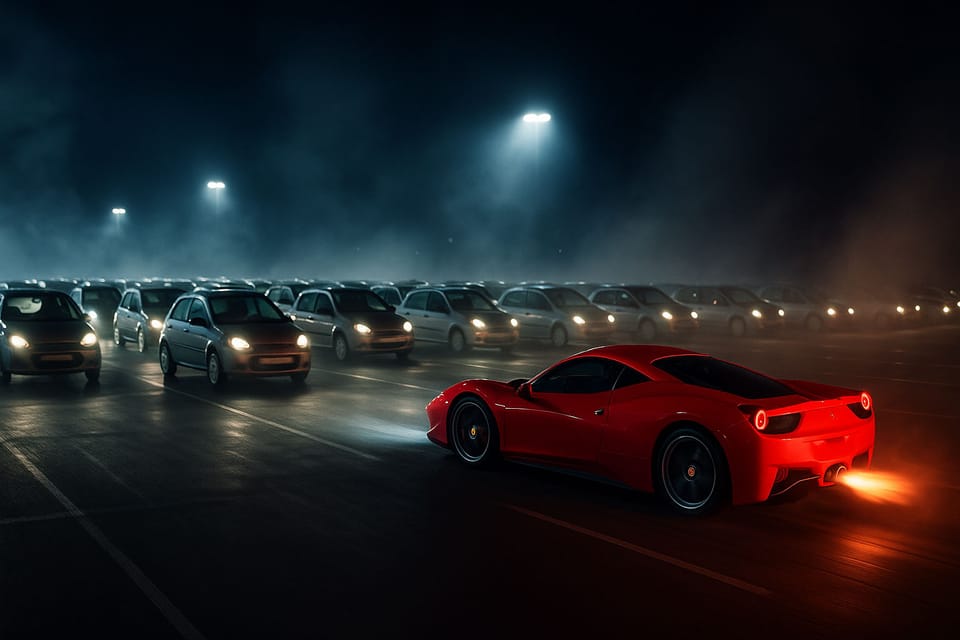 Hatchbacks and Ferraris