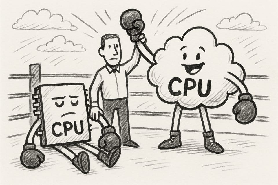 Faster HPC on Bare Metal or in the Cloud?