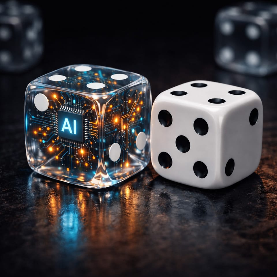 Is AI actually intelligent — or just a smarter dice roll?