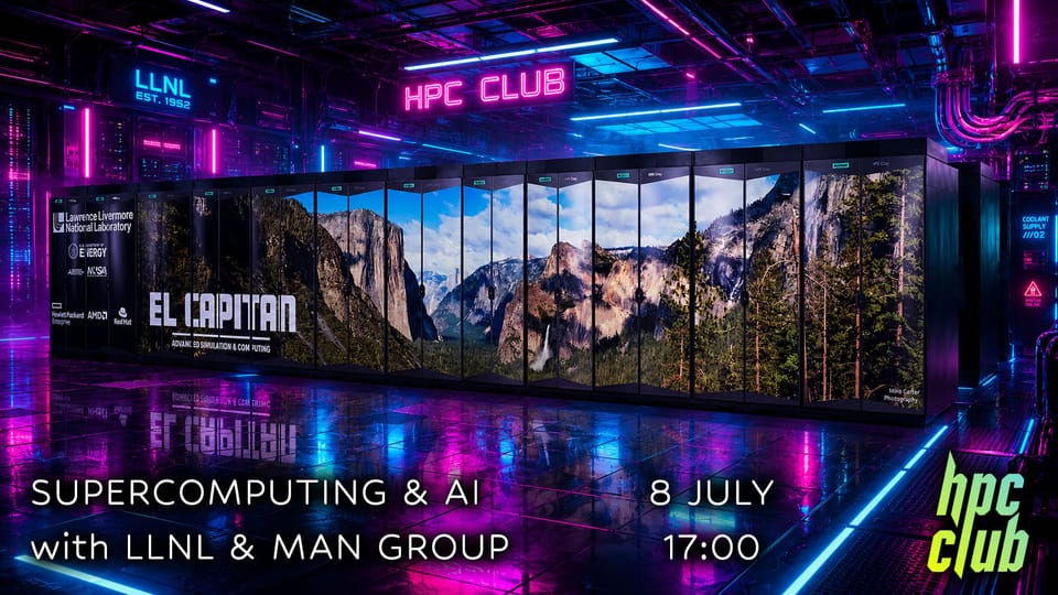 HPC Club 08 July – Reservations Open