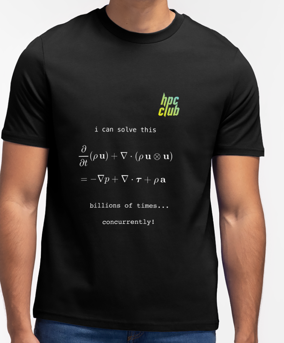 New HPC Club T Shirts